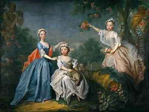 The Ladies Noel Oil Painting by Bartholomew Dandridge