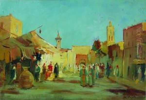 Orient Oil Painting by Stefan Popescu