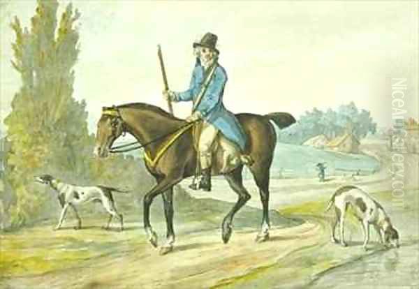 The Return from the Sports of the Field Oil Painting by Robert Dighton