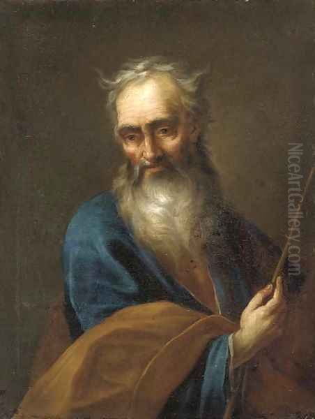 Saint Joseph Oil Painting by Christian Wilhelm Ernst Dietrich