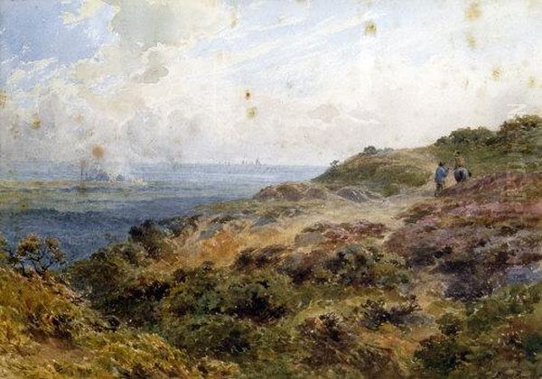 The Coastal Path Oil Painting by Alfred Powell