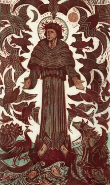 St Francis (coppel Cep 45) by Cyril Edward Power