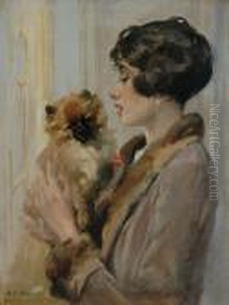 The Lady's Companion Oil Painting by Harold Septimus Power