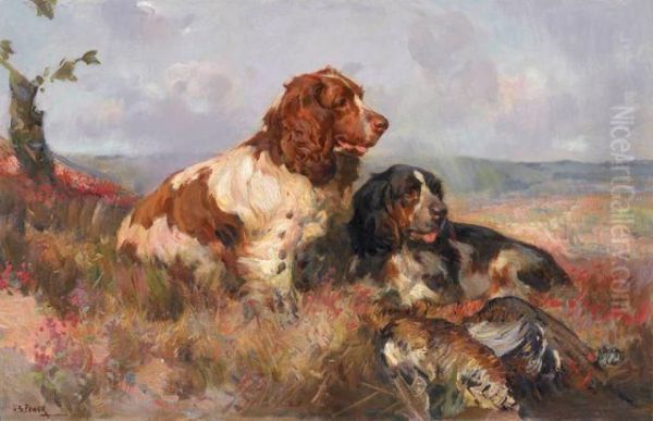 Cocker Spaniels by Harold Septimus Power