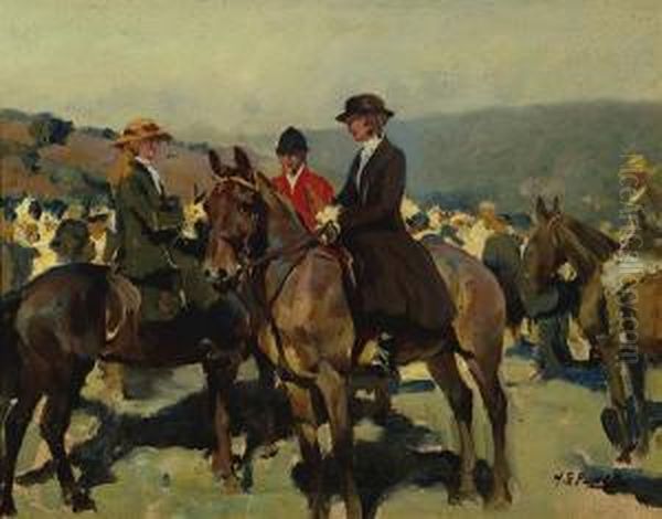 The Meet Oil Painting by Harold Septimus Power