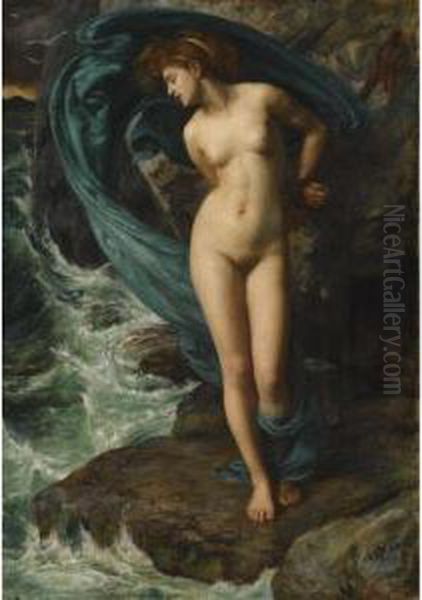 Andromeda Oil Painting by Sir Edward John Poynter