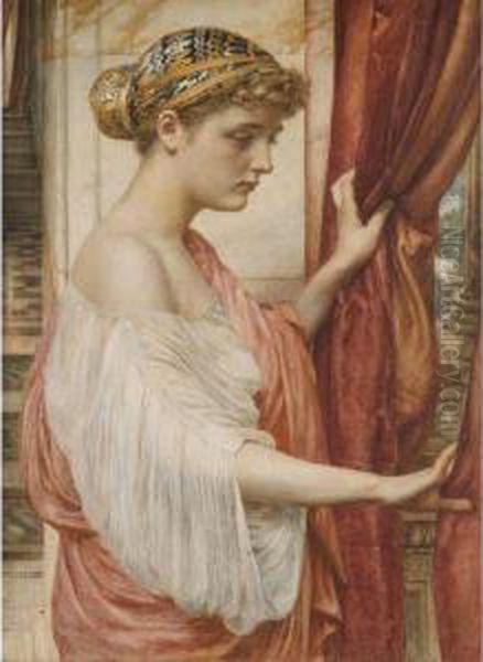 Psyche Oil Painting by Sir Edward John Poynter