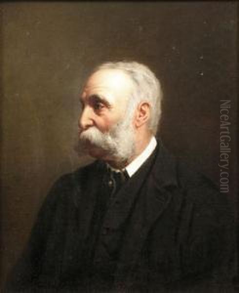 Portrait Of A Gentleman,
Thought To Be Mr Whittaker Oil Painting by Sir Edward John Poynter