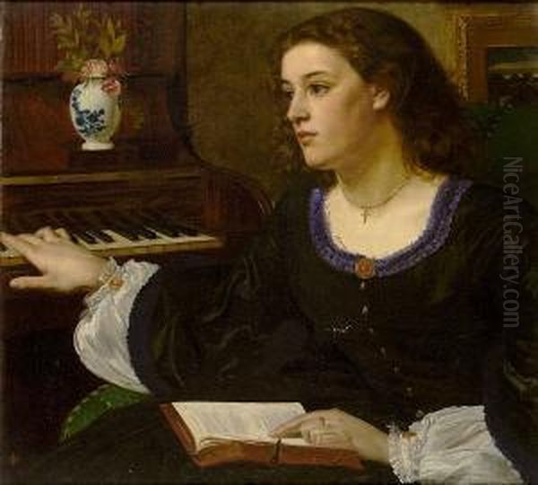 A Day Dream Oil Painting by Sir Edward John Poynter