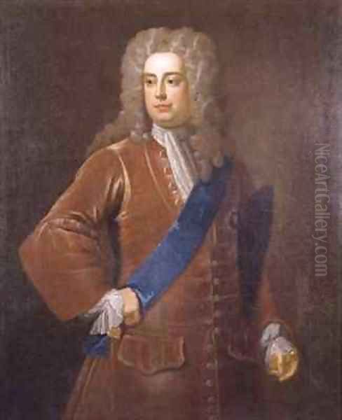 Portrait of Robert Walpole Oil Painting by Michael Dahl