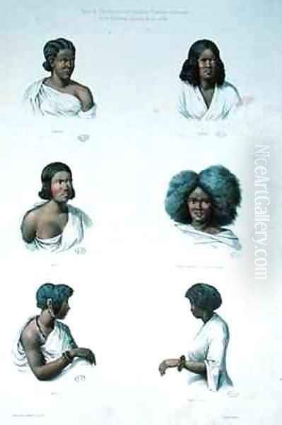 Natives of Abyssinia Oil Painting by Dillon and Vignaud