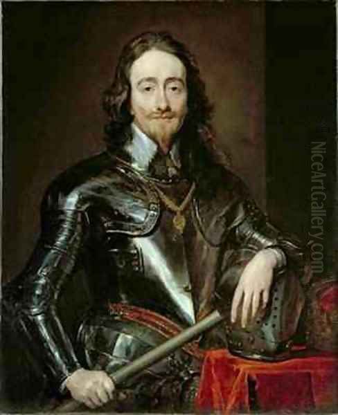 King Charles I 2 Oil Painting by Sir Anthony Van Dyck