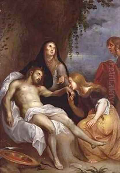 The Lamentation Oil Painting by Sir Anthony Van Dyck