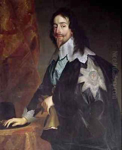 King Charles I 1600-49 Oil Painting by Sir Anthony Van Dyck