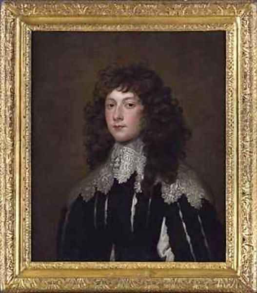 Portrait of Charles Cavendish Oil Painting by Sir Anthony Van Dyck