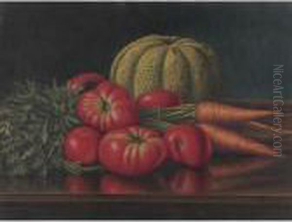 Still Life Oil Painting by Levi Wells Prentice