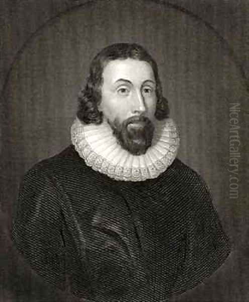 John Winthrop Oil Painting by Sir Anthony Van Dyck