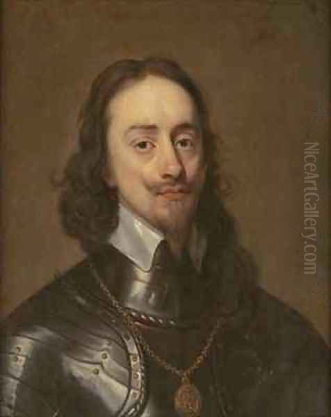 Portrait of Charles I Oil Painting by Sir Anthony Van Dyck