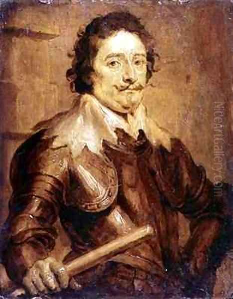 Portrait of Henry Frederick Prince of Nassau-Orange Oil Painting by Sir Anthony Van Dyck