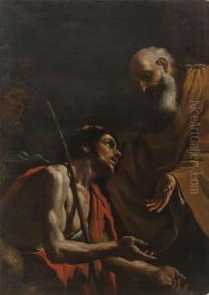 Il Ritorno Del Figliol Prodigo Oil Painting by Mattia Preti