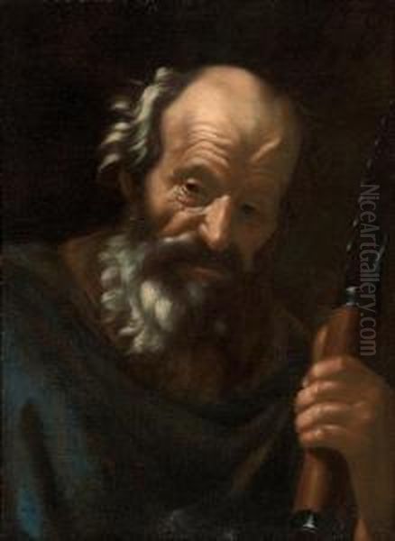 Saint Bartholomew Oil Painting by Mattia Preti