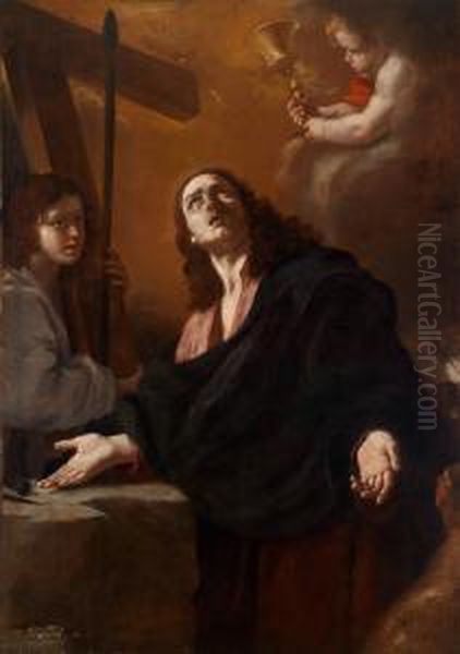 L'orazione Di Cristo Nell'orto Oil Painting by Mattia Preti