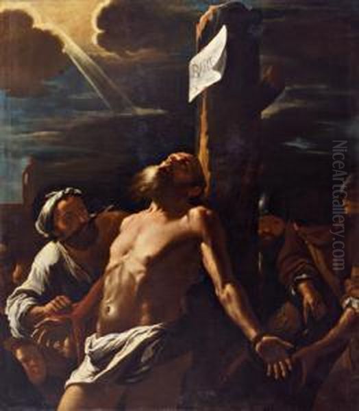 Il Martirio Di San Bartolomeo Oil Painting by Mattia Preti