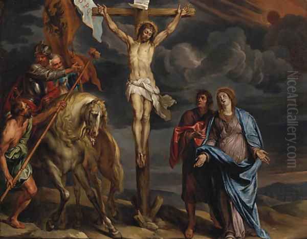 The Crucixion Oil Painting by Sir Anthony Van Dyck