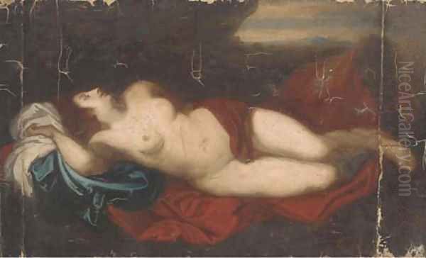 Venus Oil Painting by Sir Anthony Van Dyck