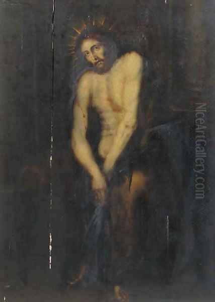 Christ as the Man of Sorrows Oil Painting by Sir Anthony Van Dyck