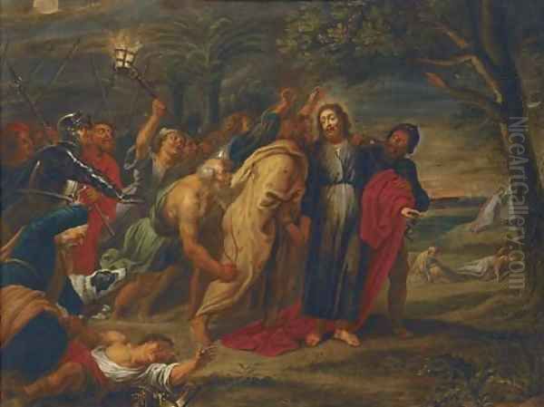 The Arrest of Christ Oil Painting by Sir Anthony Van Dyck