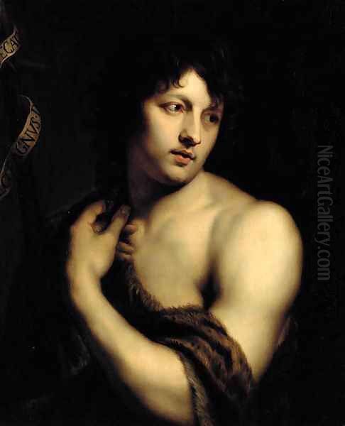 Saint John the Baptist Oil Painting by Sir Anthony Van Dyck