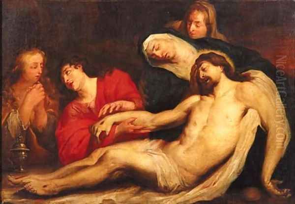 The Lamentation 3 Oil Painting by Sir Anthony Van Dyck