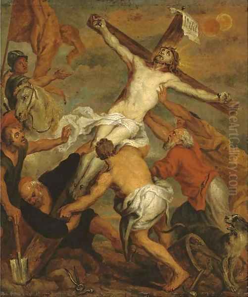 The Crucifixion Oil Painting by Sir Anthony Van Dyck