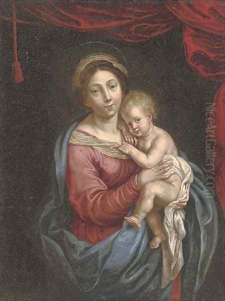 The Virgin and Child Oil Painting by Sir Anthony Van Dyck