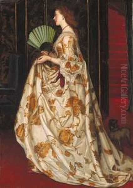 My Lady Betty Oil Painting by Valentine Cameron Prinsep