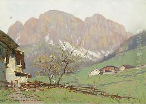 Paesaggio Oil Painting by Karl Ludwig Prinz