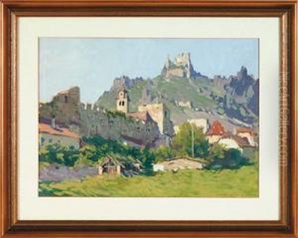 Durnstein Oil Painting by Karl Ludwig Prinz