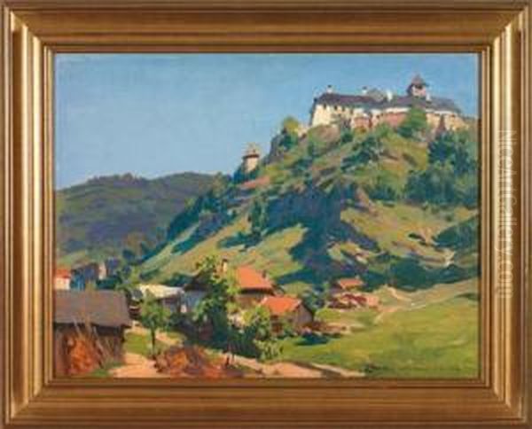 Die Rannaburg Oil Painting by Karl Ludwig Prinz