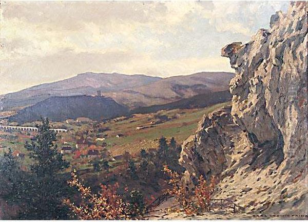 Campagna Austriaca Oil Painting by Karl Ludwig Prinz