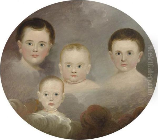 The Heavenly Children Oil Painting by William Matthew Prior