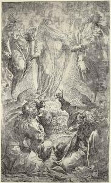 The Transfiguration Oil Painting by Camillo Procaccini