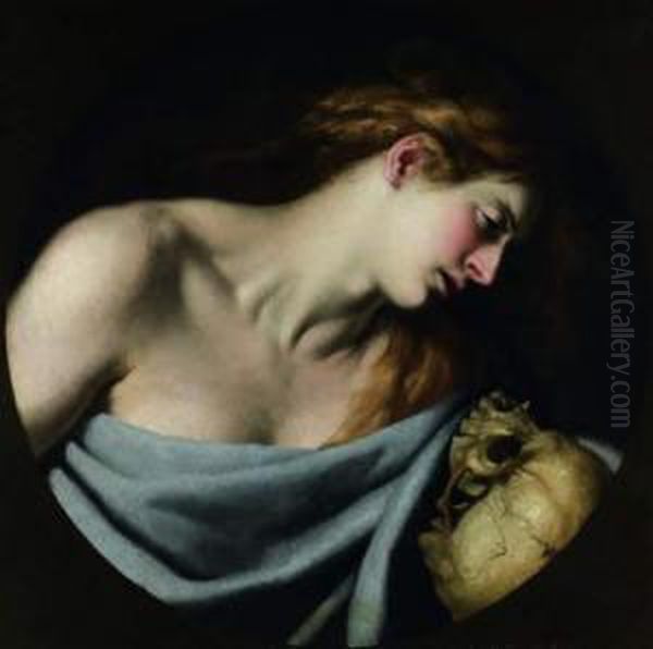 Marie Madeleine Repentante Oil Painting by Giulio Cesare Procaccini