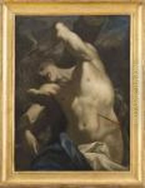 La Passione Di San Sebastiano Oil Painting by Giulio Cesare Procaccini