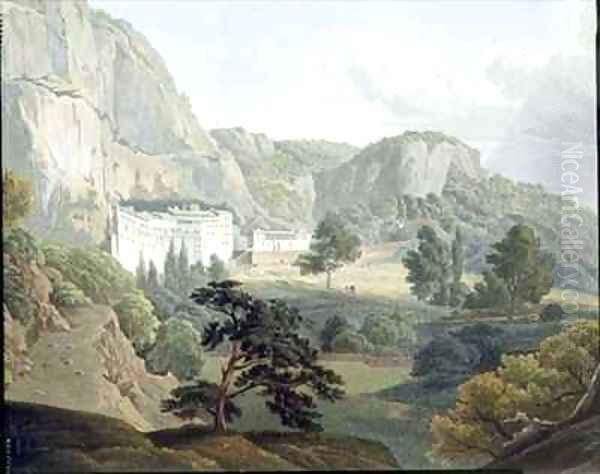 The Monastery of Megaspelia Oil Painting by Edward Dodwell