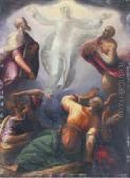 The Transfiguration Oil Painting by Giulio Cesare Procaccini