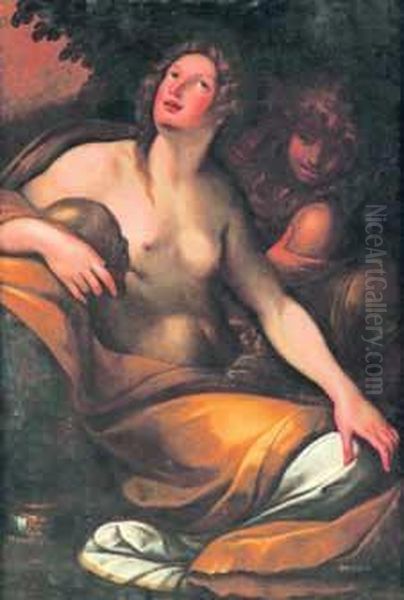 Scena Mitologica Oil Painting by Giulio Cesare Procaccini