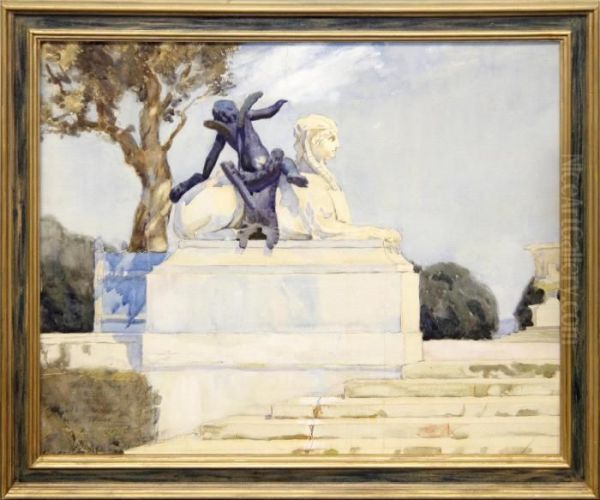 Sphinx At Versailles by Ernest Procter