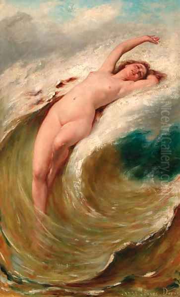 The Sea Nymph Oil Painting by Pierre Dupuis