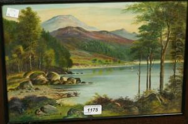 Loch Lomand Oil Painting by George Willis Pryce